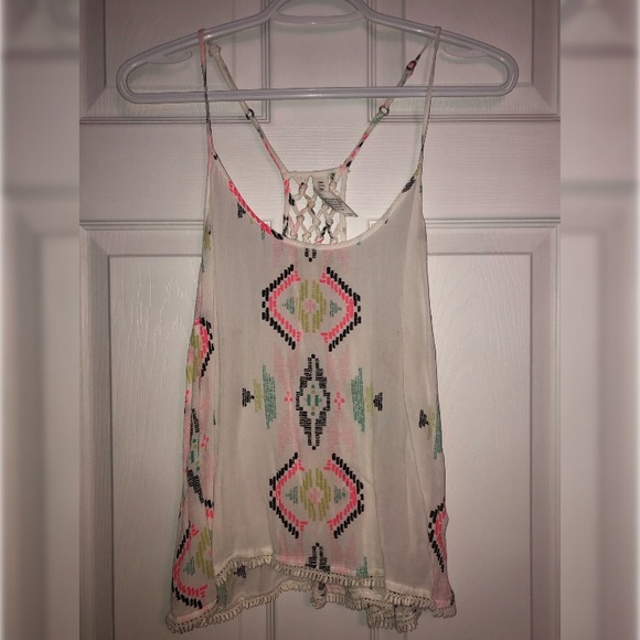 Printed Tank Top - Picture 1 of 4